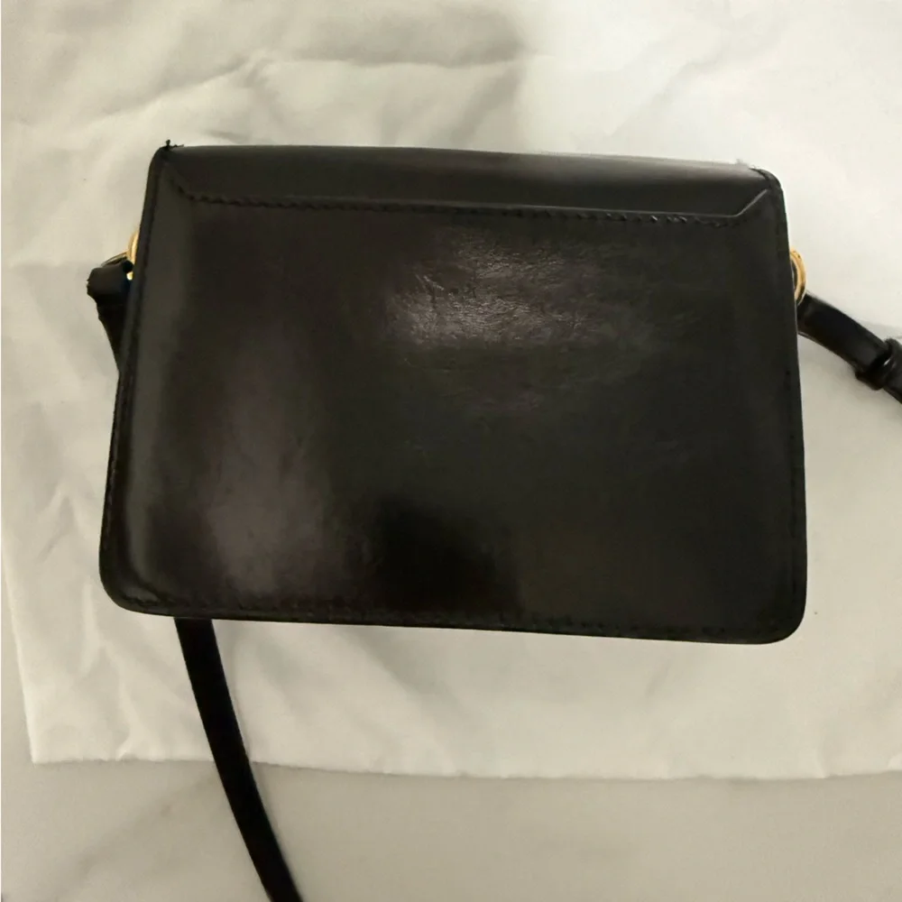 Jimmy Choo Madeline Black Leather Crossbody Bag - Picture 6 of 6